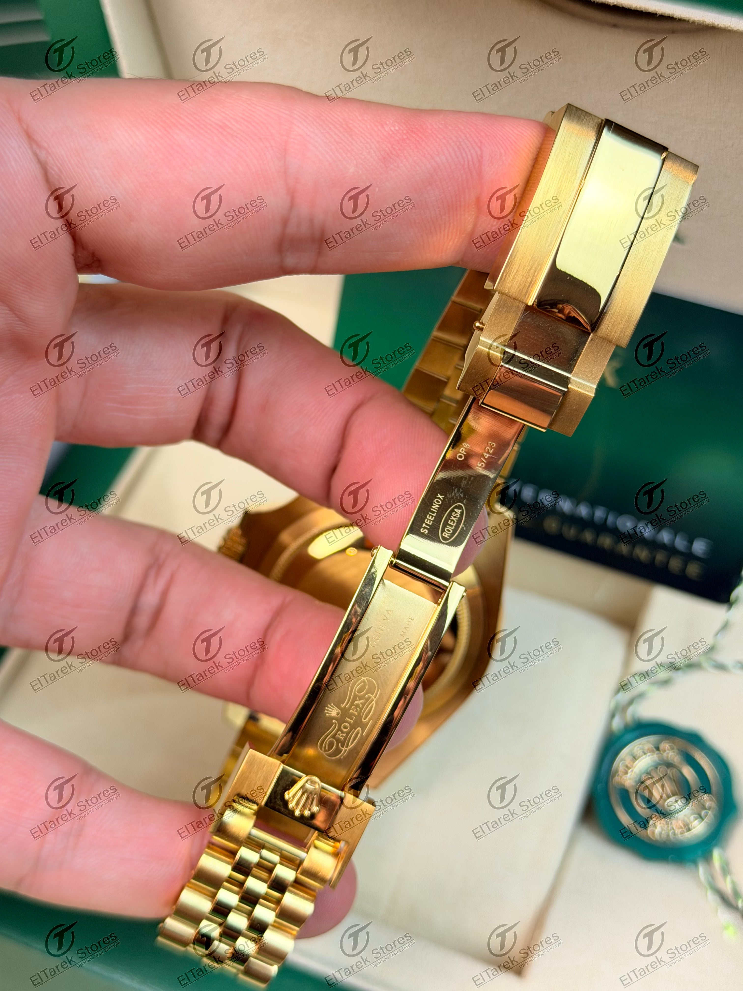Rolex GMT Master II Jubilee Gold Tiger Iron