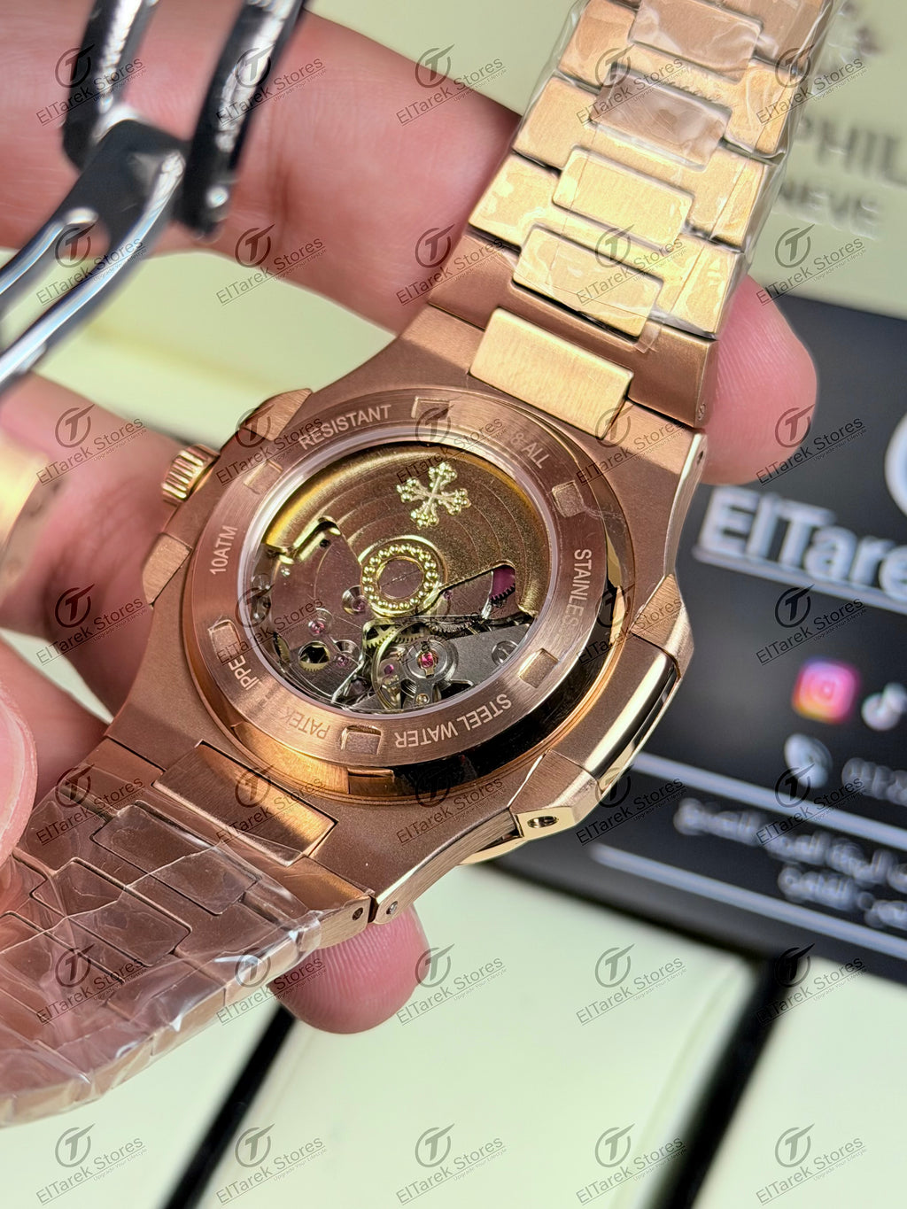 Patek Philippe Nautilus 5711 Black Dial Rose