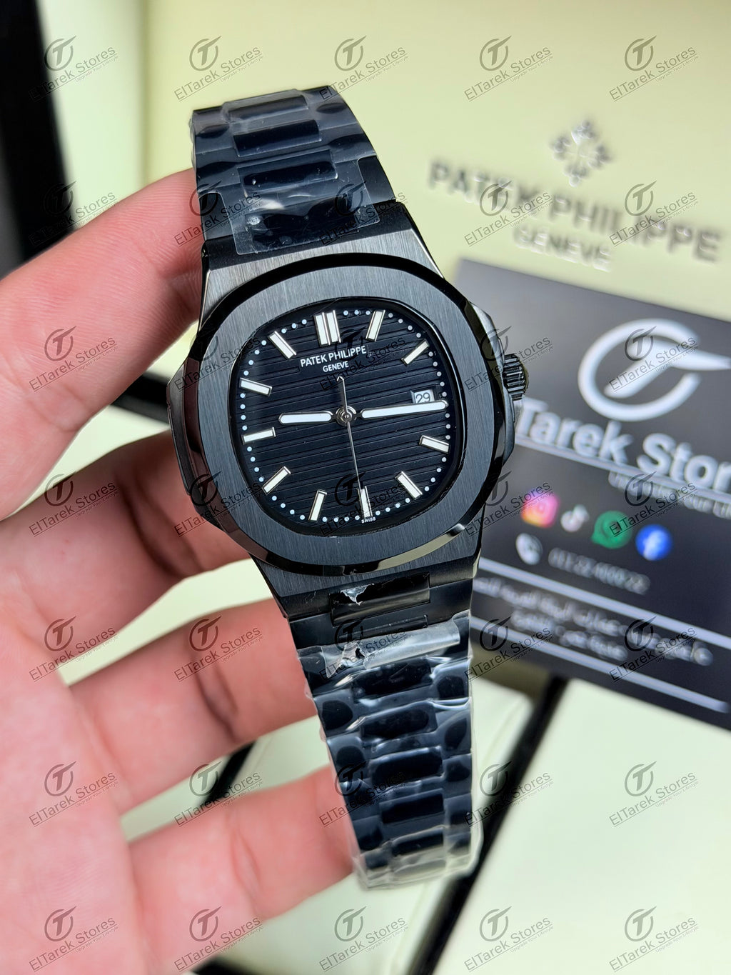 Patek Philippe Nautilus 5711 Black Dial Black