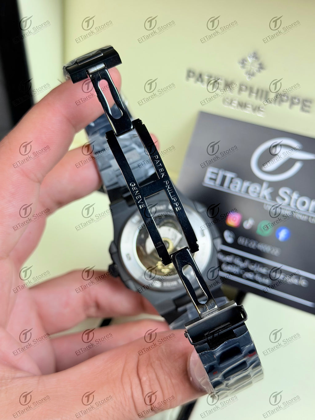 Patek Philippe Nautilus 5711 Black Dial Black