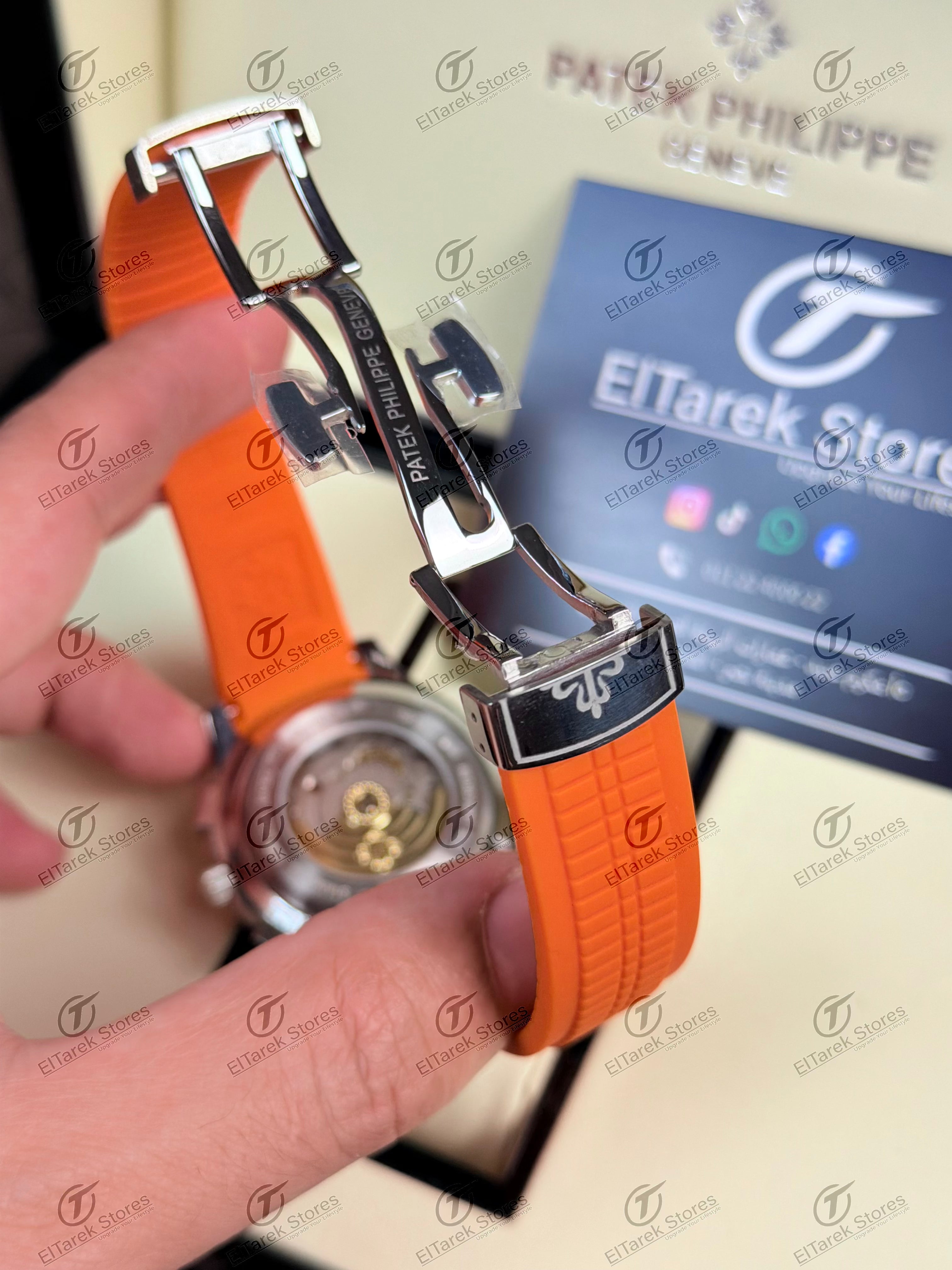 Patek Philippe Aquanut Chronograph 5968 Orange