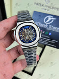 Patek Philippe Nautilus Skeleton Blue Metal