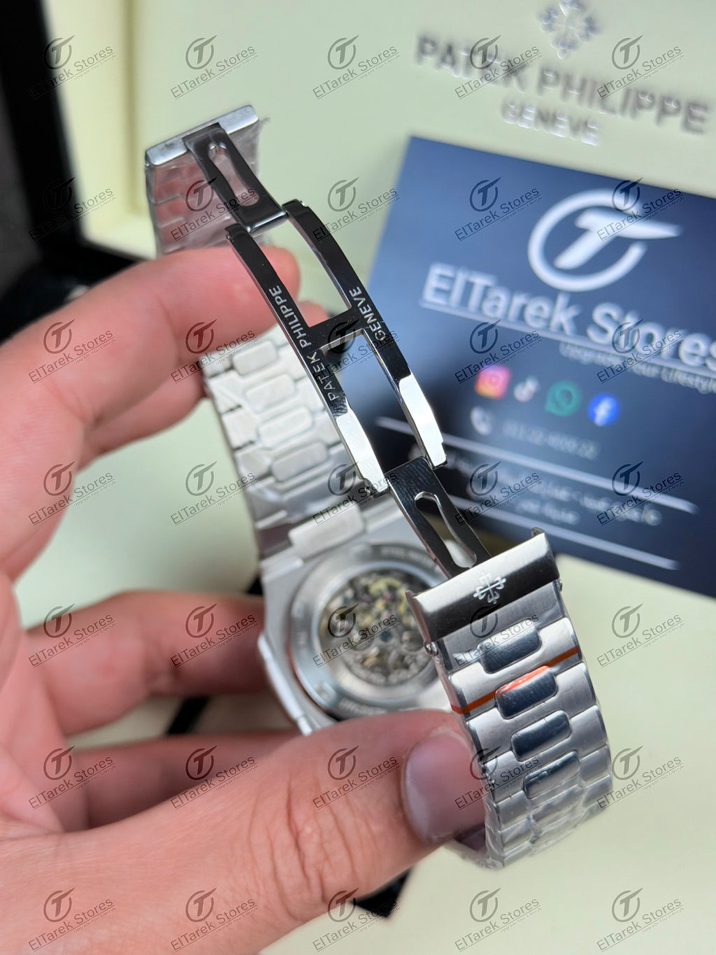 Patek Philippe Nautilus Skeleton Blue Metal