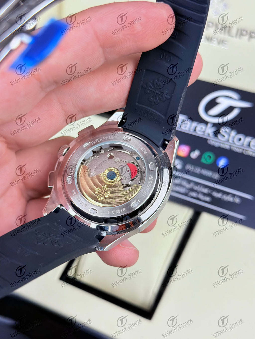 Patek Philippe Aquanut Travel Time 5164 Black