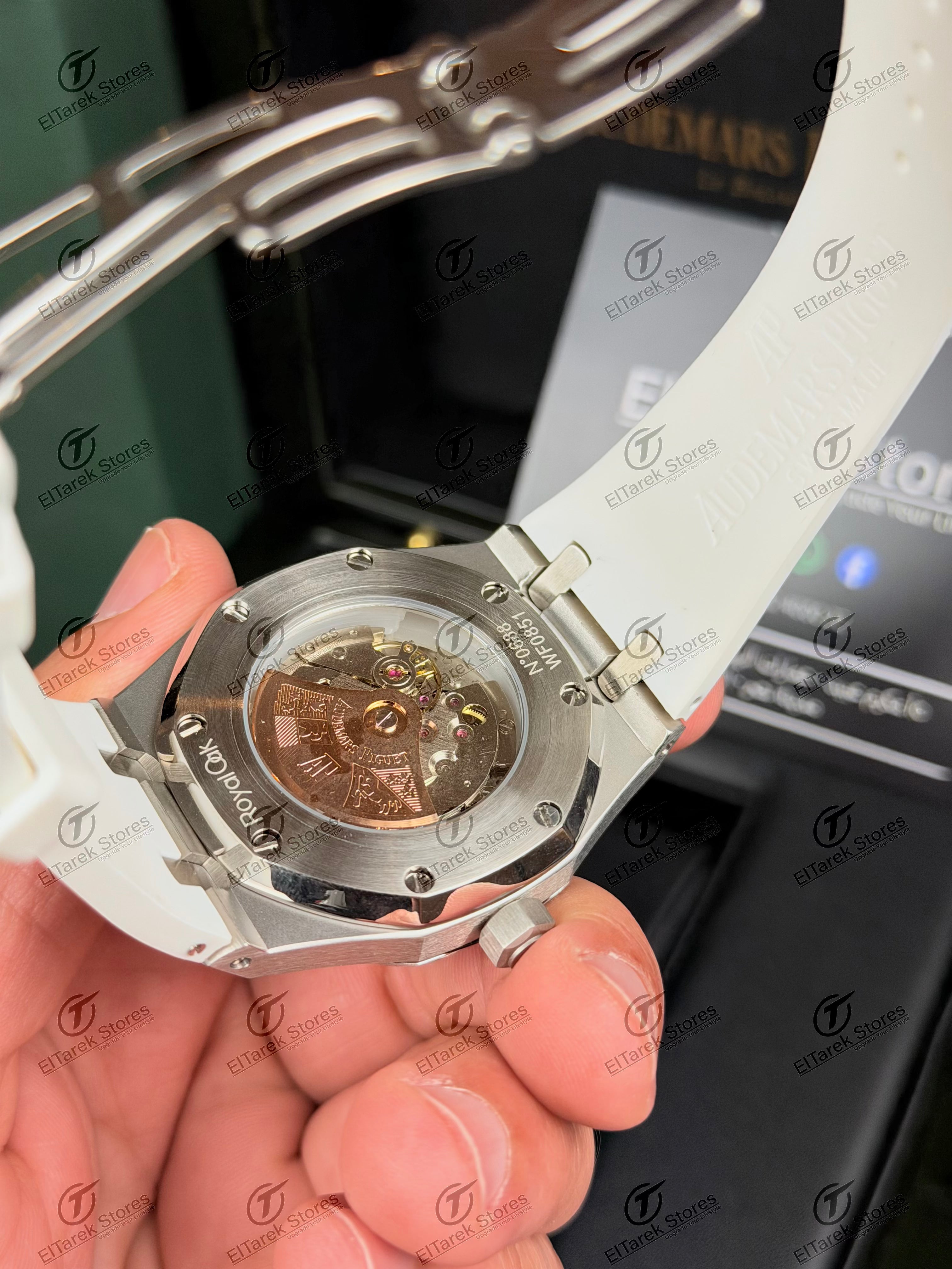 Audemars Piguet Royal Oak White Dial White Rubber