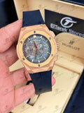 Hublot Classic Fusion Aerofusion Chronograph Black Dial Black Rubber Rose
