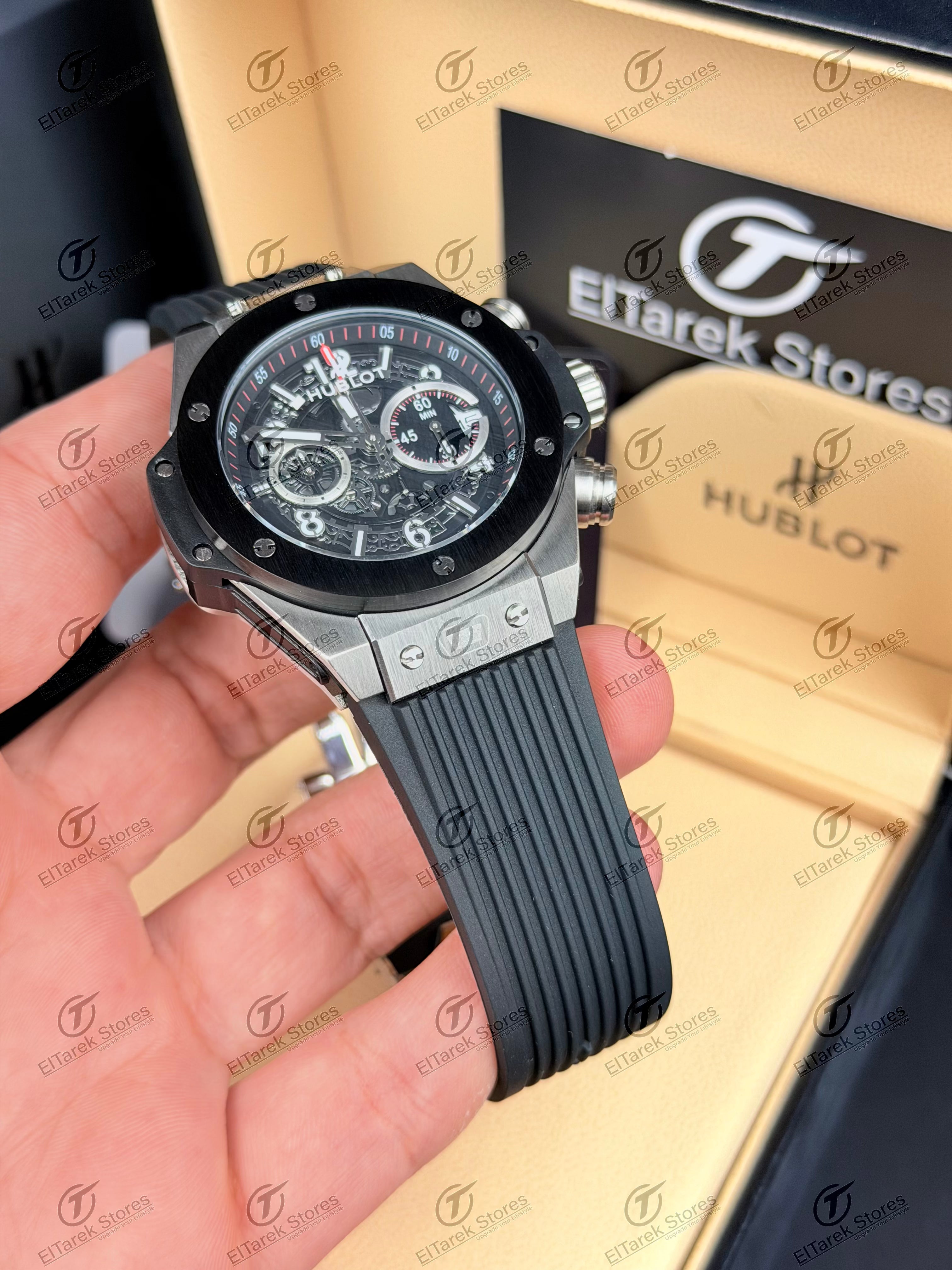 Hublot Big Bang Unico King Black Dial Black Rubber Ceramic