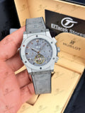 Hublot Classic Fusion Tourbillon Grey Dial Grey Suede Matt