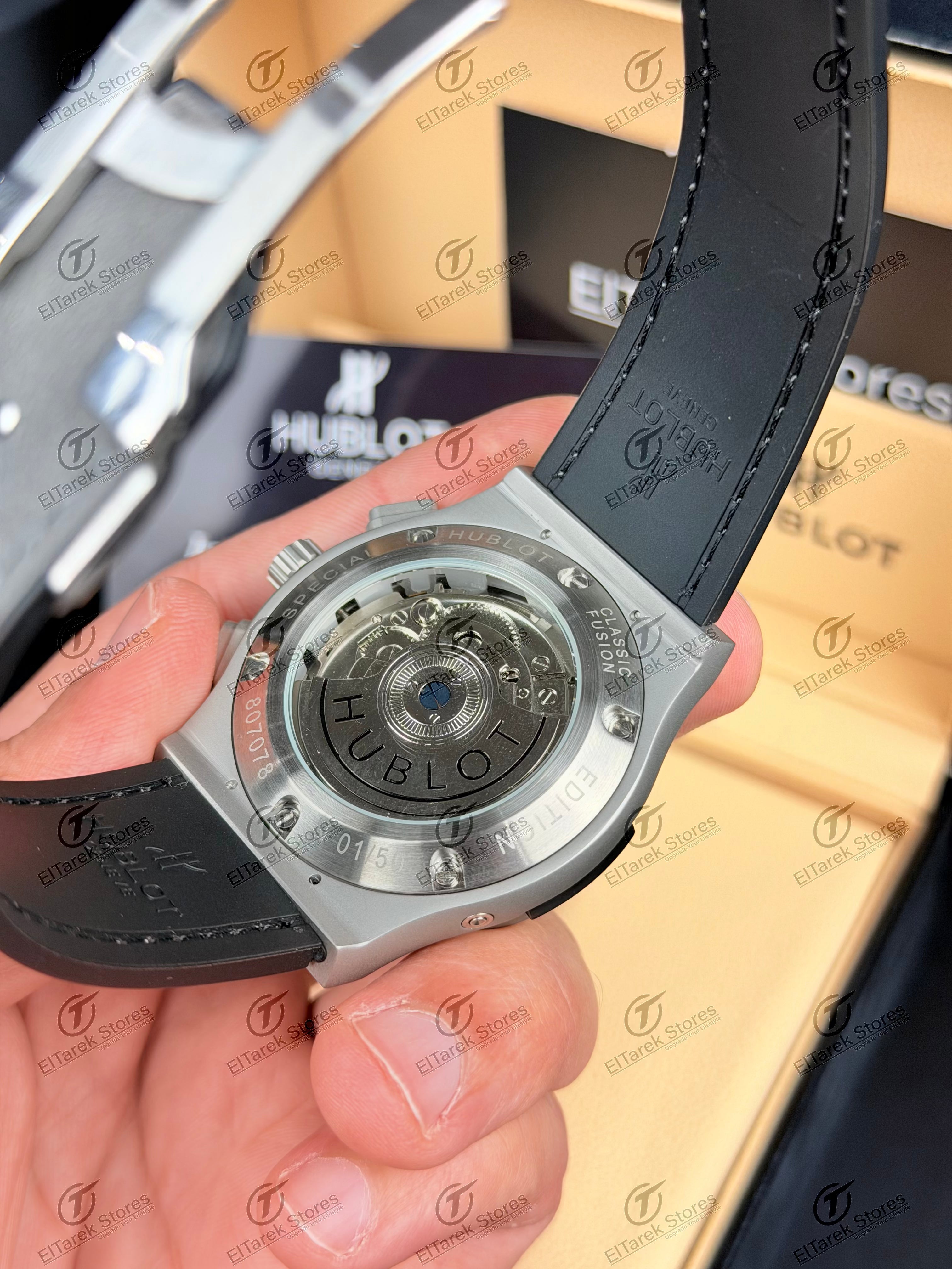 Hublot Classic Fusion Tourbillon Grey Dial Grey Suede Matt