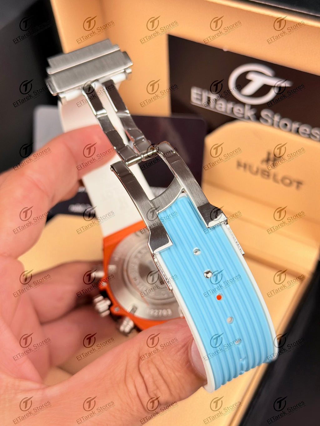 Hublot Big Bang Unico Summer Orange/Blue Rubber