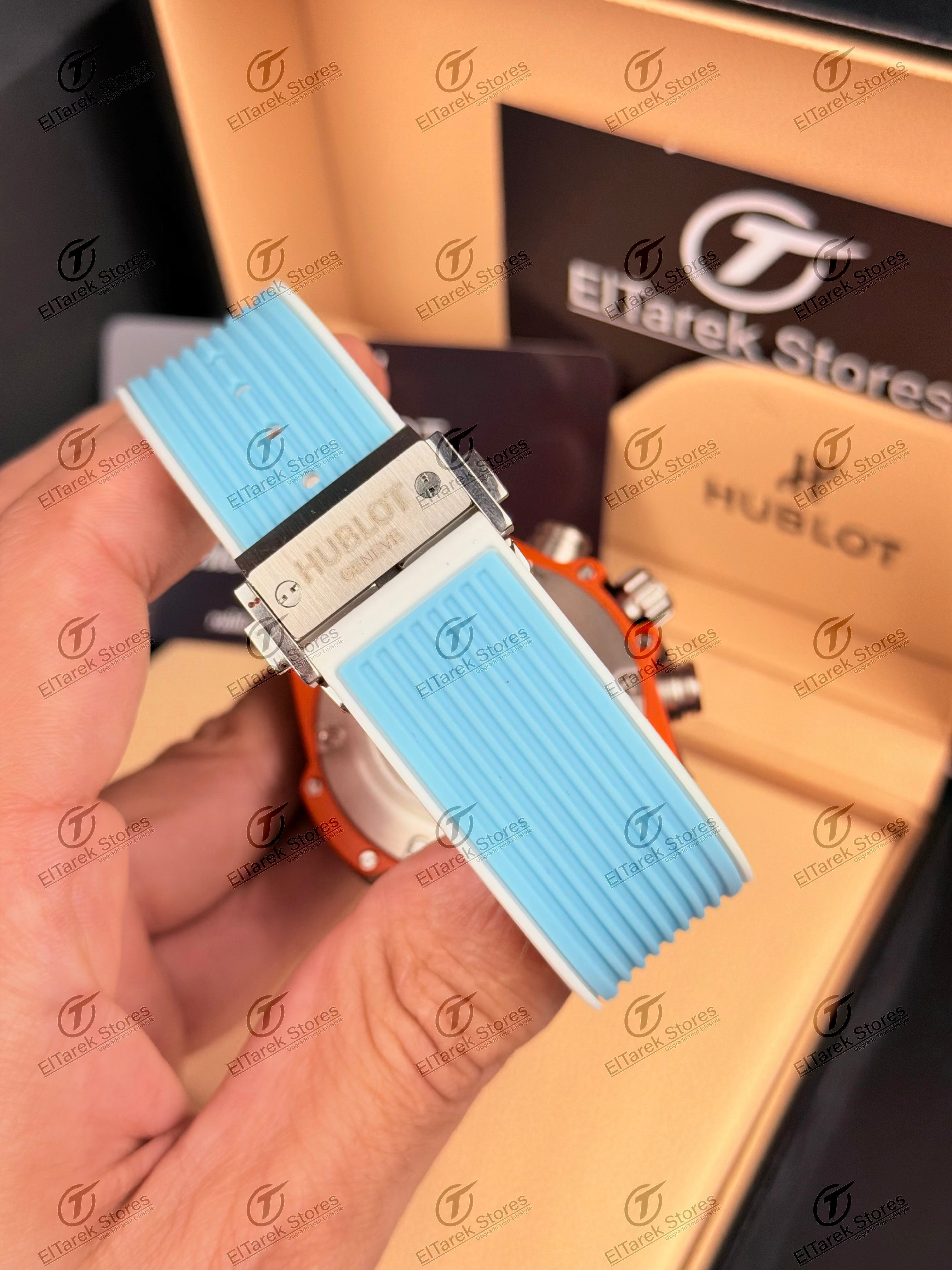 Hublot Big Bang Unico Summer Orange/Blue Rubber