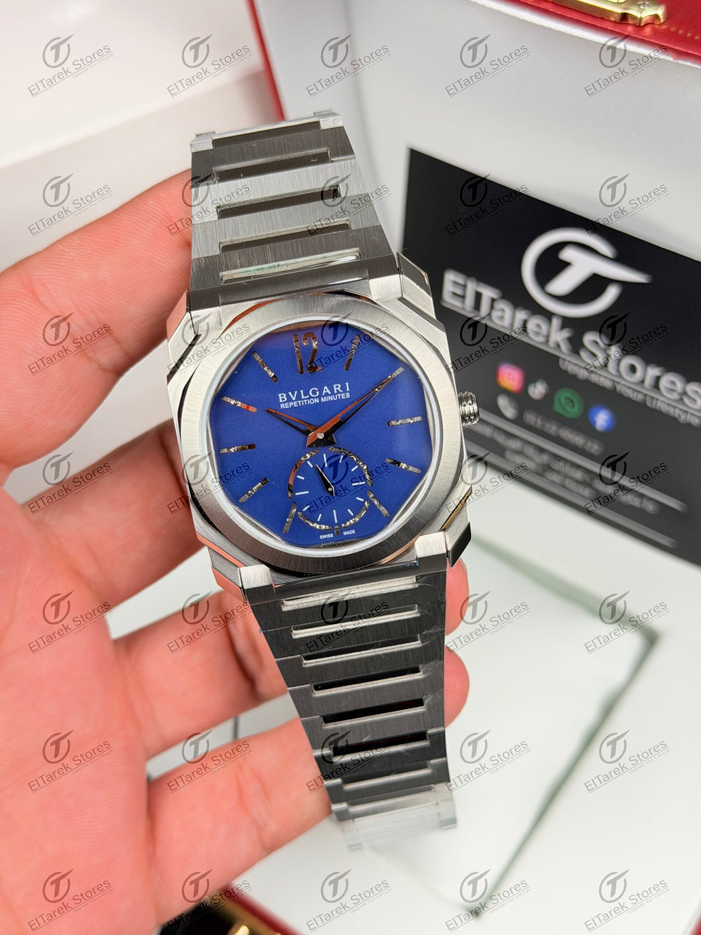 Bvlgari Octo Finissimo Blue Dial