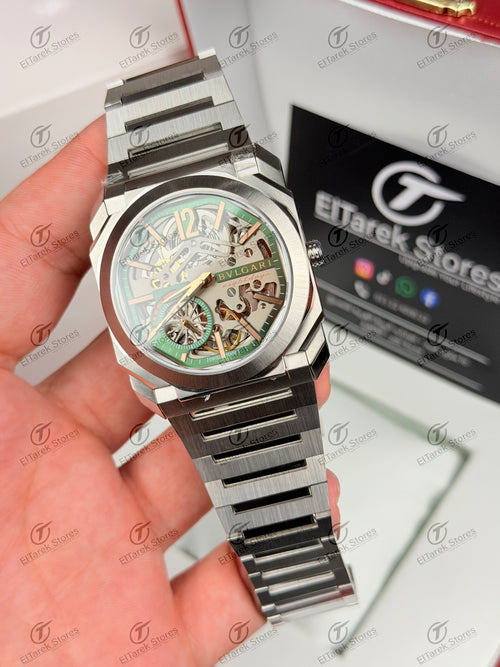 Bvlgari Octo Finissimo Skeleton Green Dial