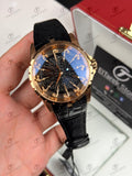 Roger Dubuis Knights of the Round Table Black Leather Rose
